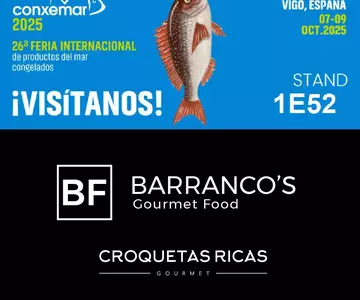 Barranco’s Food estará presente en Conxemar con sus famosas Croquetas Ricas
